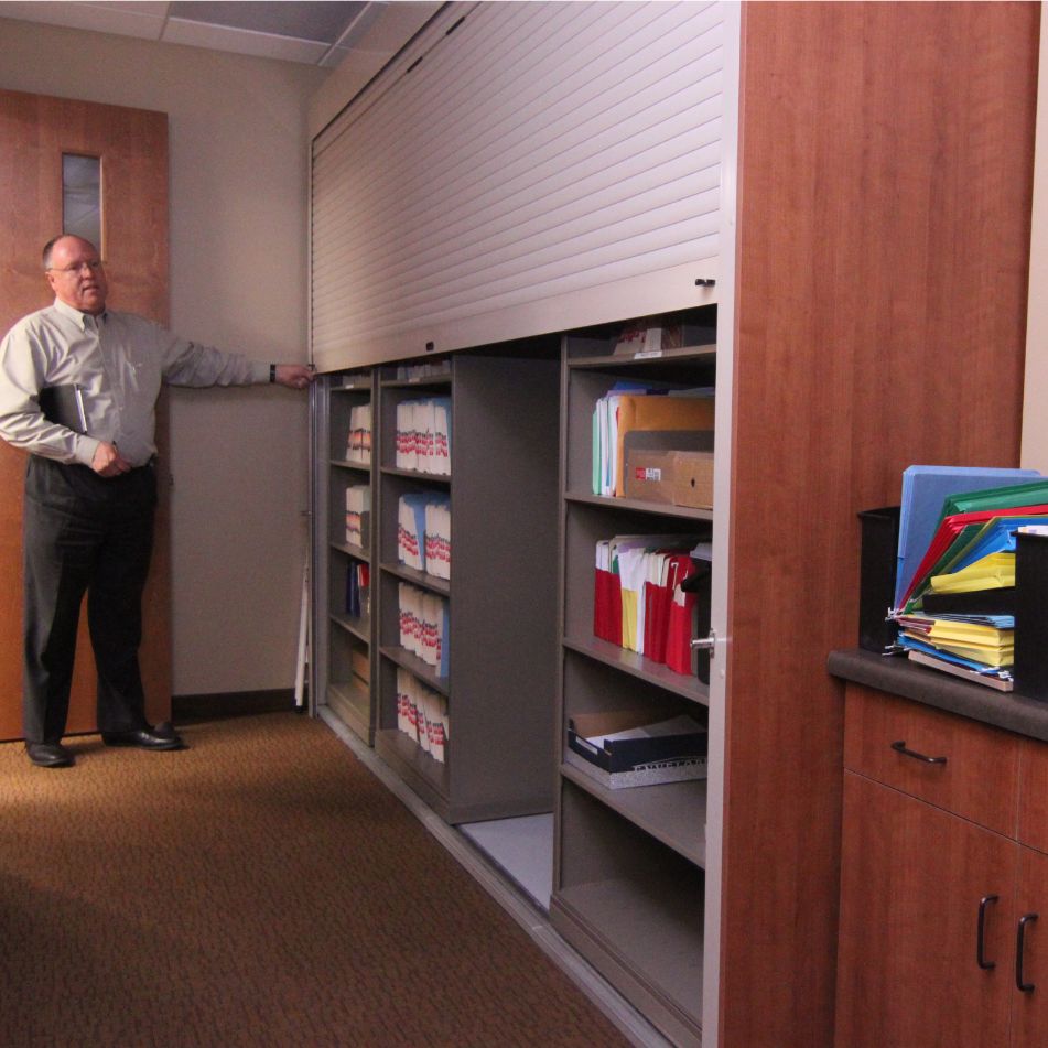 4Post and Case Type Shelving Olpin Group